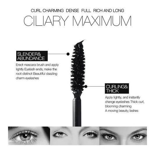 QIBEST 8-Color Matte Liquid Eyeshadow Stick - Waterproof Metallic