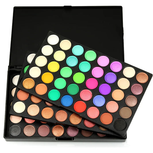 120-Color Eyeshadow Palette - Professional Stage Makeup & Cosplay