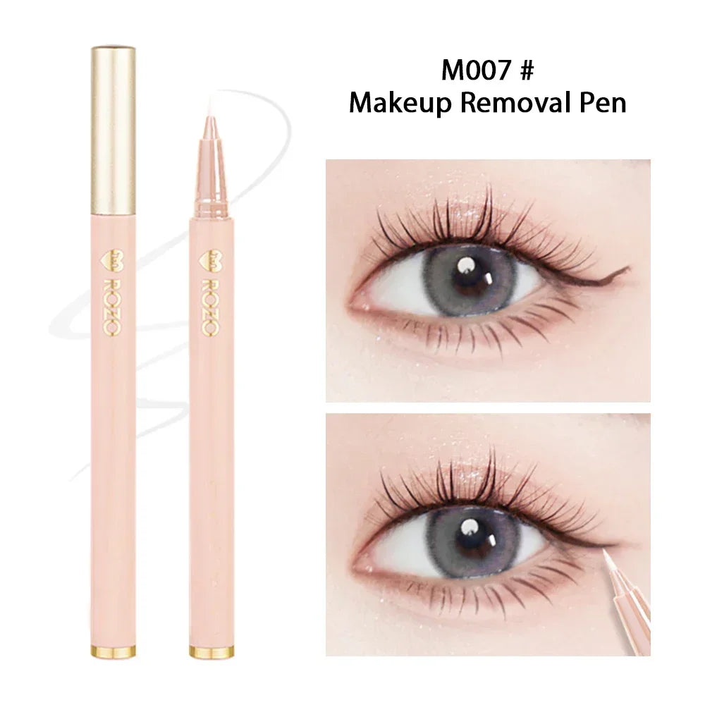 7-Color Matte Glitter Eyeliner Pencil - Waterproof Diamond Champagne Gold