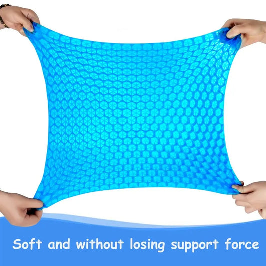 Gel Seat Cushion - Honeycomb Design for Pressure Relief and Pain Support