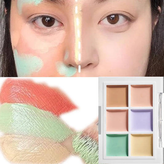 Moisturizing Multicolor Concealer Palette - Full Coverage Cream