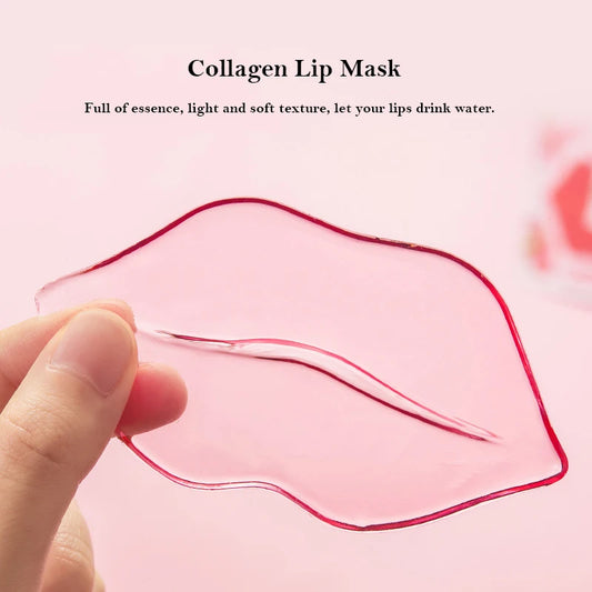 Collagen Nourishing Lip Mask - Moisturizing Firming Treatment (5/10 Pieces)