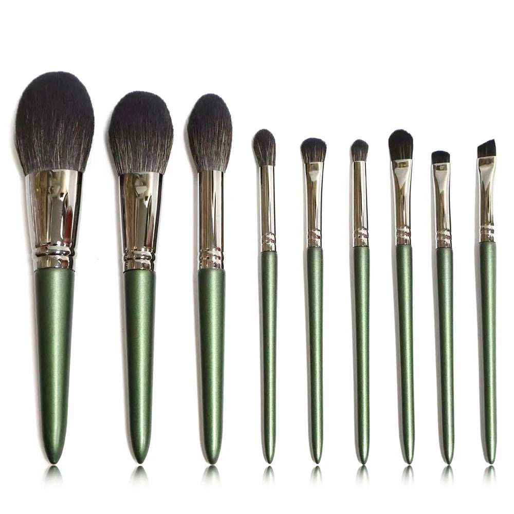 Soft Fluffy Makeup Brush Set - Eye Shadow Foundation Blending