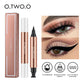 O.TWO.O Double-Ended Eyeliner Stamp Pen - Waterproof Fast Dry