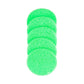 Natural Wood Pulp Makeup Sponge - Cellulose Cosmetic Puff Set