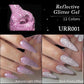 UR SUGAR 7.5ML Reflective Glitter Gel - Pink Sequins Nail Polish