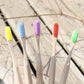 Bamboo Fiber Toothbrush Set - Eco-Friendly Soft Bristle (5 or 10 Pack)