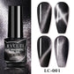 LILYCUTE 7ML 9D Cat Eye Magnetic Gel Polish - Iridescent Effect