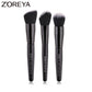 ZOREYA 7 Piece Black Makeup Brush Set - Eye & Face Kit