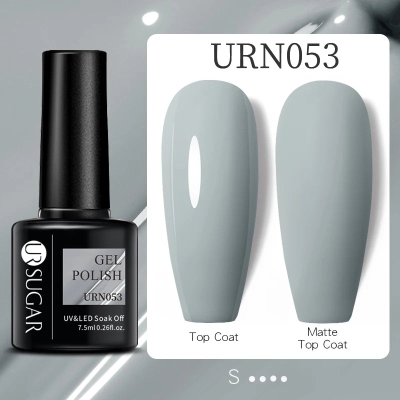 UR SUGAR 7.5ML Reflective Glitter Gel - Pink Sequins Nail Polish