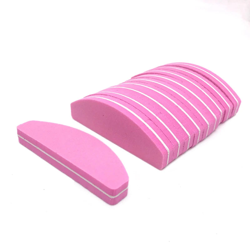 Nail Polishing Block Set - Washable Double-Sided Buffer Files (10 Pieces)