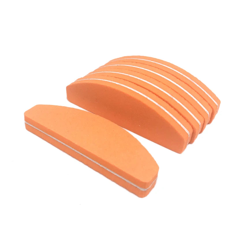 Nail Polishing Block Set - Washable Double-Sided Buffer Files (10 Pieces)