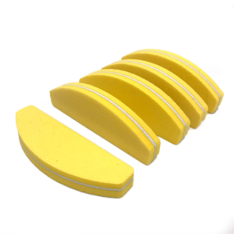 Nail Polishing Block Set - Washable Double-Sided Buffer Files (10 Pieces)