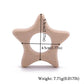 Wooden Animal Teether Set - Natural Beech Wood (10 Pieces)