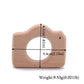 Wooden Animal Teether Set - Natural Beech Wood (10 Pieces)