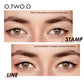 O.TWO.O Double-Ended Eyeliner Stamp Pen - Waterproof Fast Dry