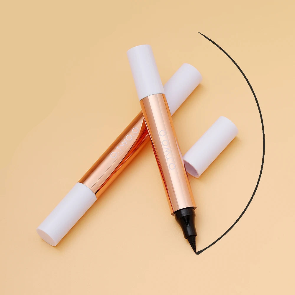 O.TWO.O Double-Ended Eyeliner Stamp Pen - Waterproof Fast Dry