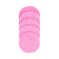 Natural Wood Pulp Makeup Sponge - Cellulose Cosmetic Puff Set