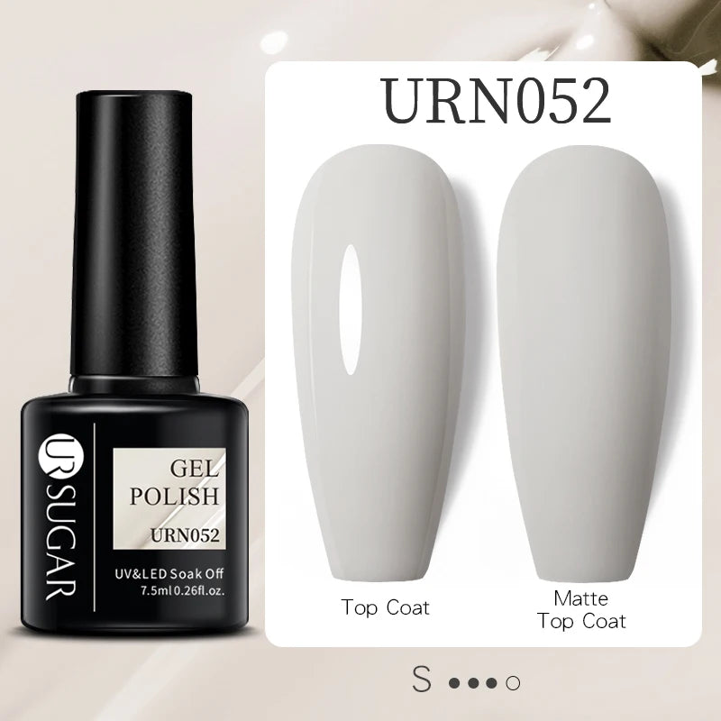 UR SUGAR 7.5ML Reflective Glitter Gel - Pink Sequins Nail Polish