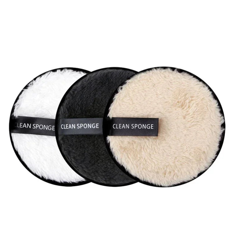Reusable Makeup Remover Pads - 3 Piece Microfiber Cleansing Set
