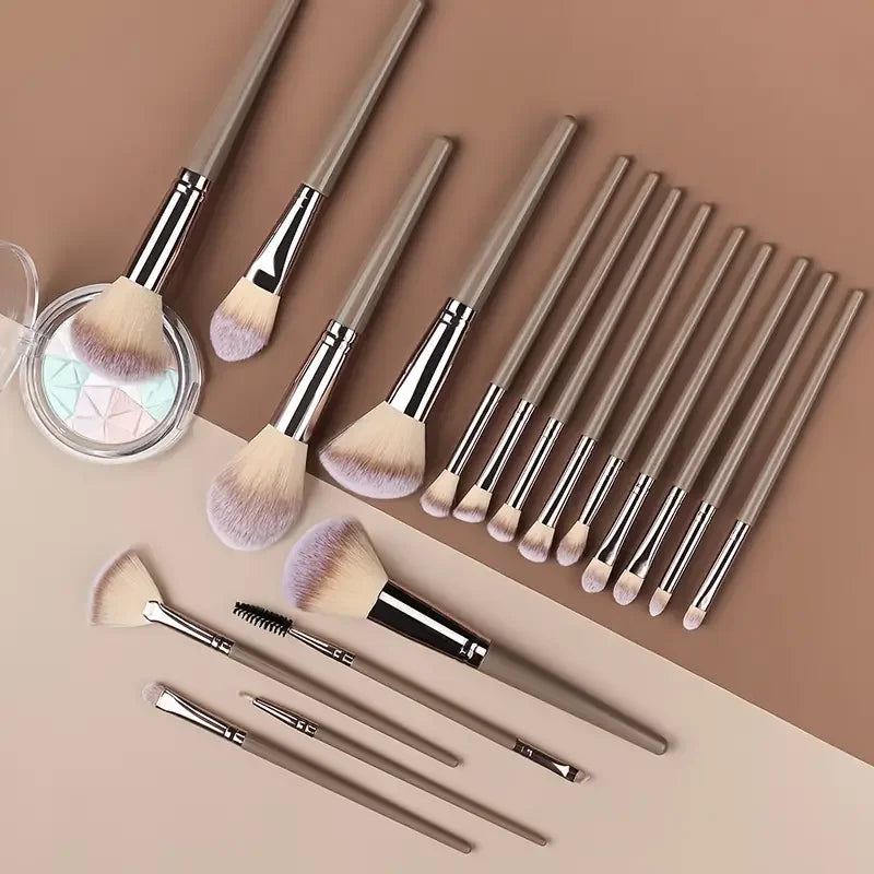 Professional Makeup Brush Set - 3-20 Piece Soft Fluffy Beauty Kit