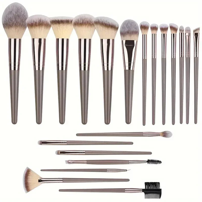 Professional Makeup Brush Set - 3-20 Piece Soft Fluffy Beauty Kit