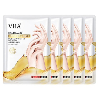 Goat Milk Hand Mask Set - Moisturizing Rejuvenating Treatment (1/3/5 Pairs)