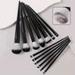 13 Piece Makeup Brush Set - Soft Fluffy Eye Shadow & Foundation Kit