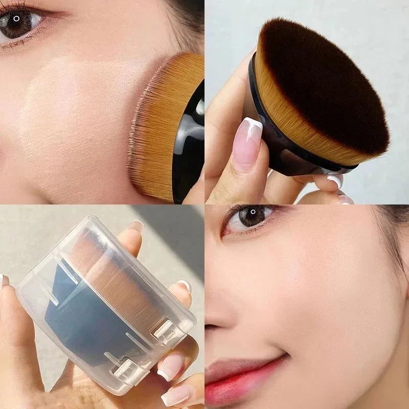 Professional Powder Blusher Brush - Soft Foundation Makeup Tool