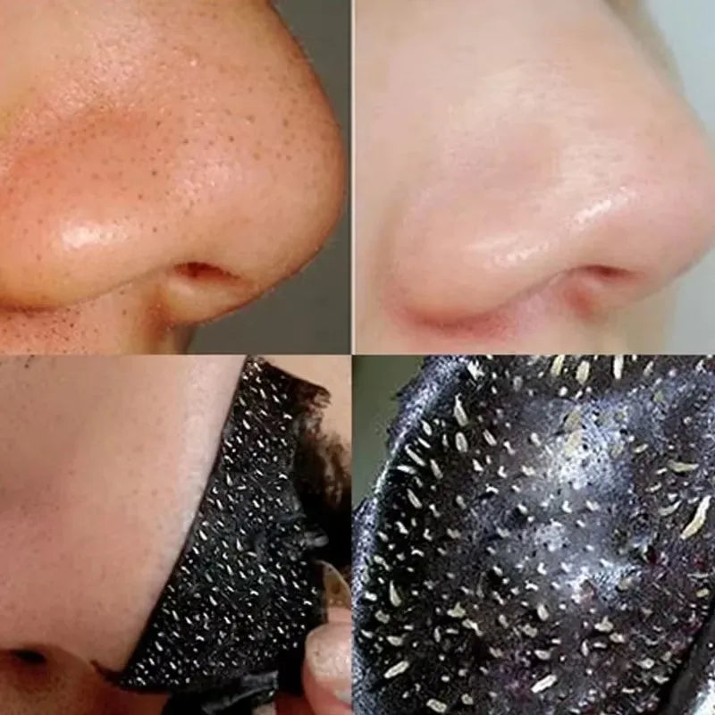 Bamboo Charcoal Blackhead Remover Mask - Pore Shrinking Acne Treatment 60g