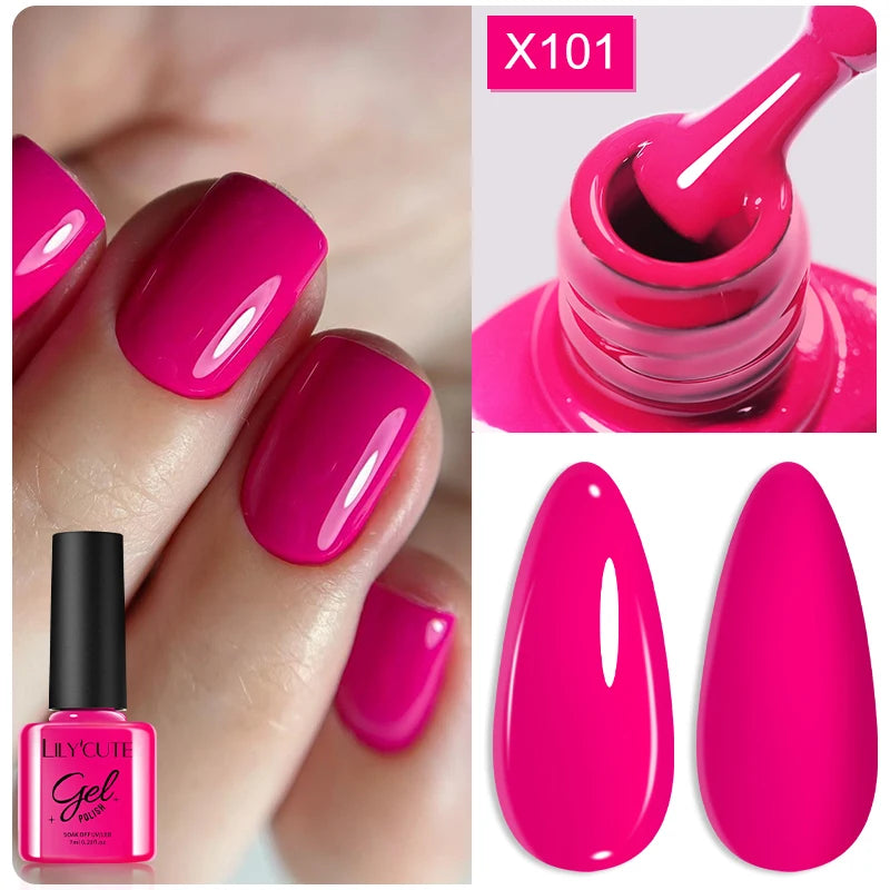LILYCUTE 7ML Thermal Gel Polish - Temperature Color Changing
