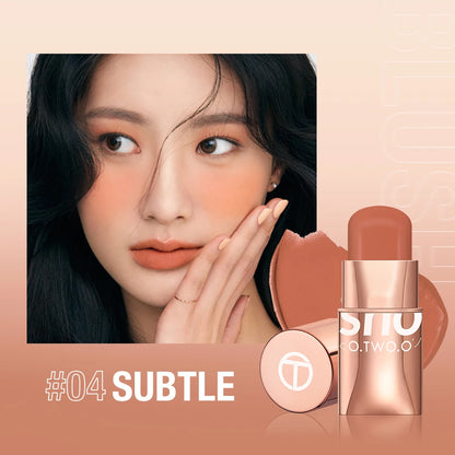 O.TWO.O 3-in-1 Multi Stick - Waterproof Cream Blush Lip & Eye Tint