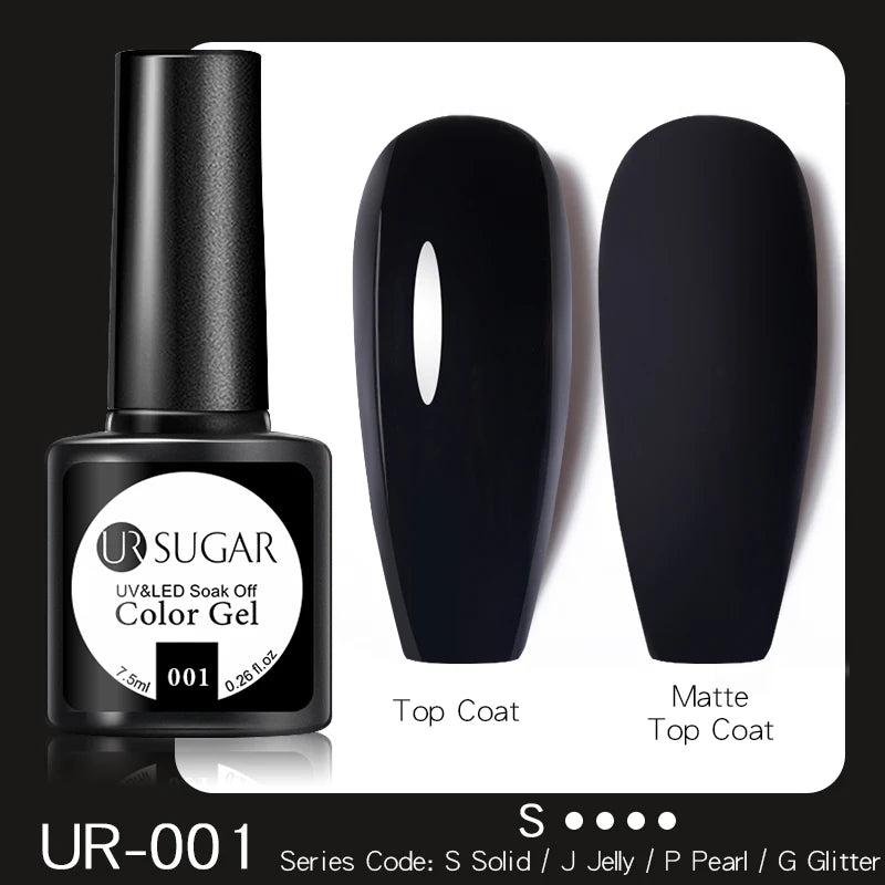 UR SUGAR 7.5ML Purple Gel Nail Polish - Matte UV LED Soak Off