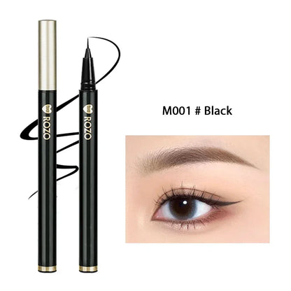 7-Color Matte Glitter Eyeliner Pencil - Waterproof Diamond Champagne Gold