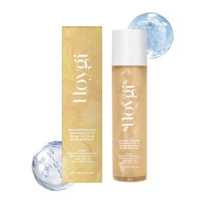 SPF 50+ Makeup Setting Spray 75ML - Oil Control Sun Protection Mist