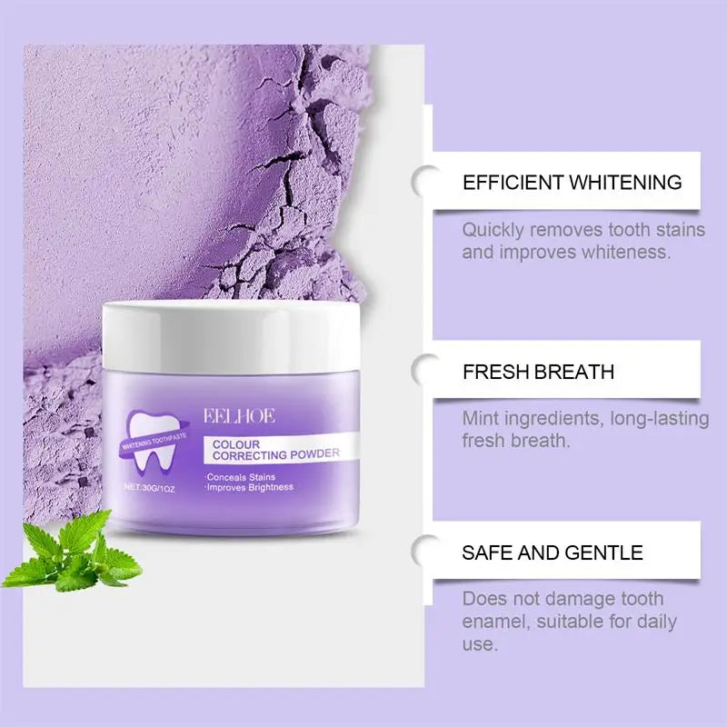 Teeth Whitening Powder - 5-Day Plaque and Stain Remover (30ml)