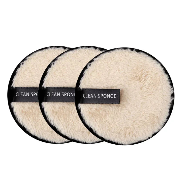 Reusable Makeup Remover Pads - 3 Piece Microfiber Cleansing Set