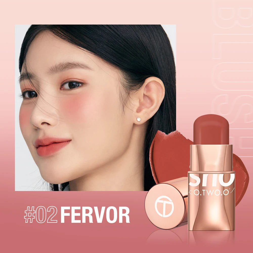 O.TWO.O 3-in-1 Multi Stick - Waterproof Cream Blush Lip & Eye Tint