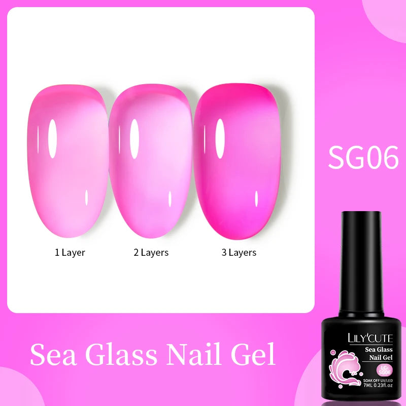 LILYCUTE 7ML 9D Cat Eye Magnetic Gel Polish - Iridescent Effect