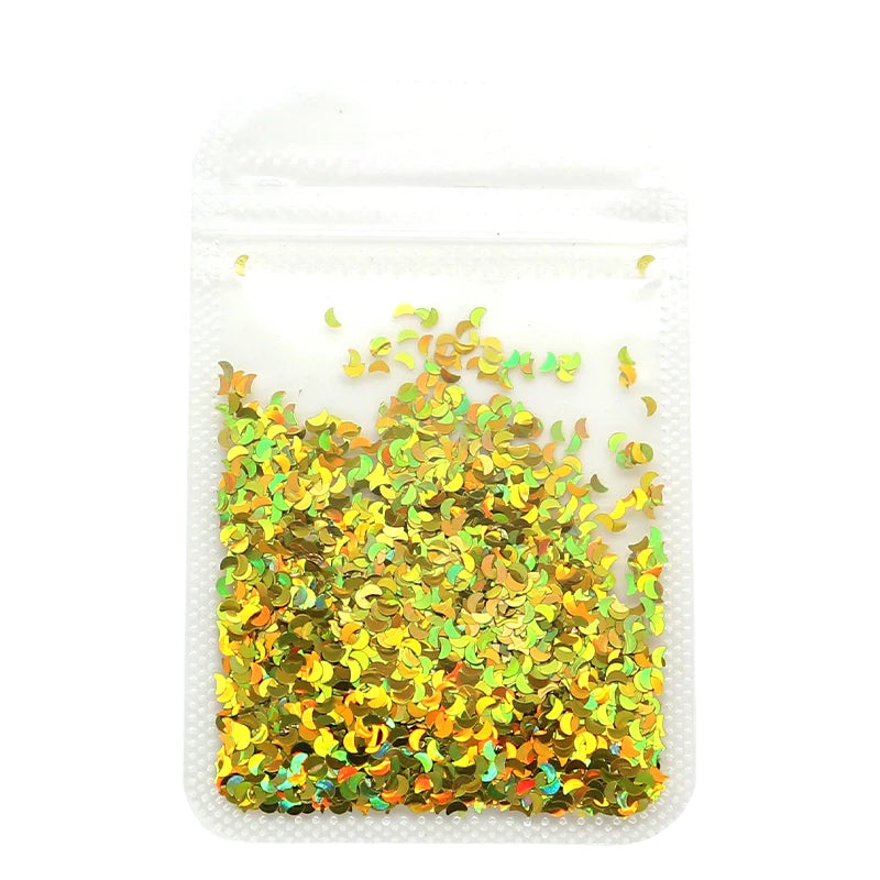 Holographic Nail Art Glitter - Laser Star Butterfly Sequins 2g