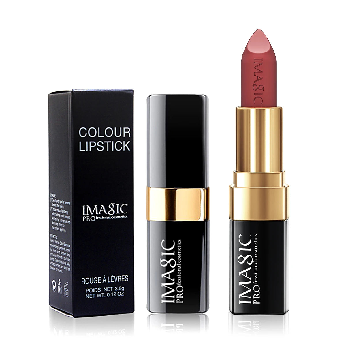 IMAGIC Matte Lipstick Set - Waterproof Velvet Nude Rouge (12 Colors)
