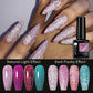 UR SUGAR 7.5ML Reflective Glitter Gel - Pink Sequins Nail Polish