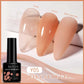 LILYCUTE 7ML Jelly Amber Gel Polish - Leopard Pattern Nail Art