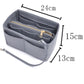 Felt Cloth Makeup Storage Bag - Large Capacity Travel Insert Organizer