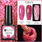 UR SUGAR 7.5ML Reflective Glitter Gel - Pink Sequins Nail Polish
