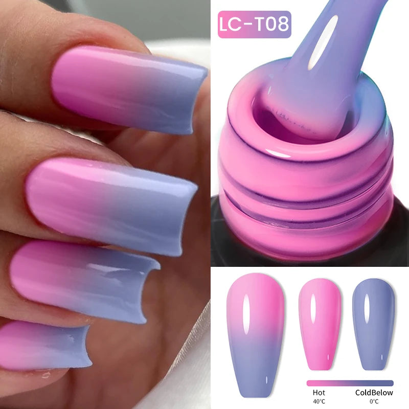 LILYCUTE 7ML Thermal Gel Polish - Temperature Color Changing