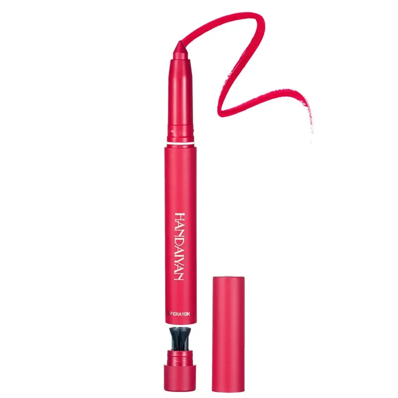 Velvet Matte Lipstick Pen - Waterproof Lip Liner Pencil (12 Colors)