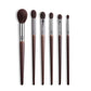 Natural Goat Hair Makeup Brush Set - 14 Piece Professional Kit
