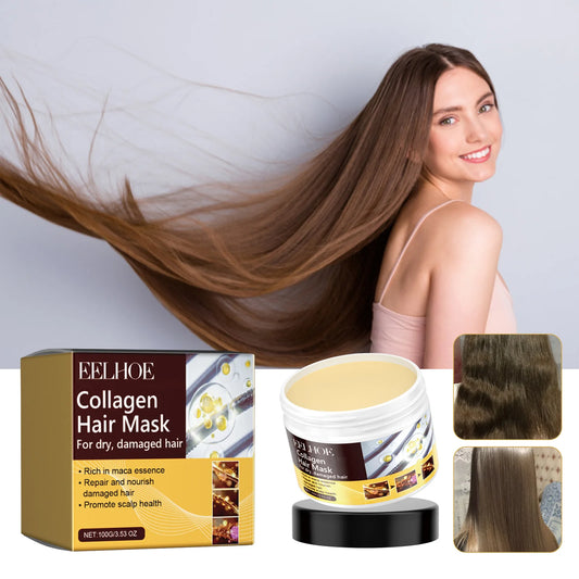 Deep Conditioning Hair Mask - Collagen Hydration Treatment for Damaged Hair 100g
