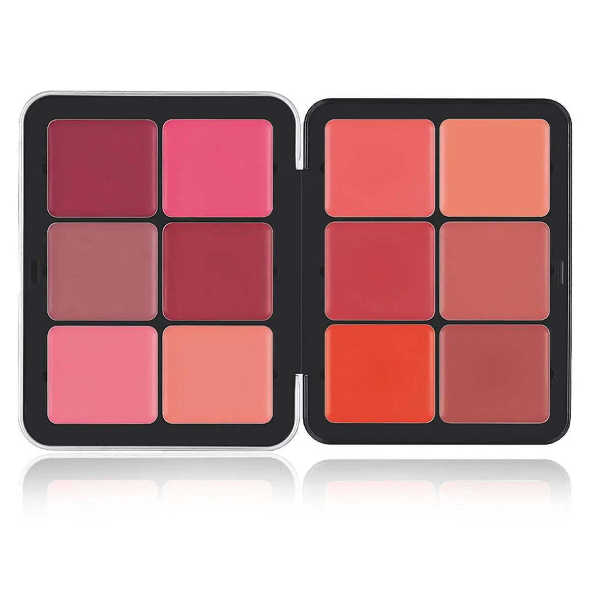 12-Color Blush Concealer & Contour Set - Waterproof Brightening Palette